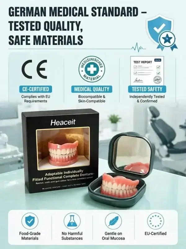 Heaceit Adaptable Individually Fitted Functional Complete Denture