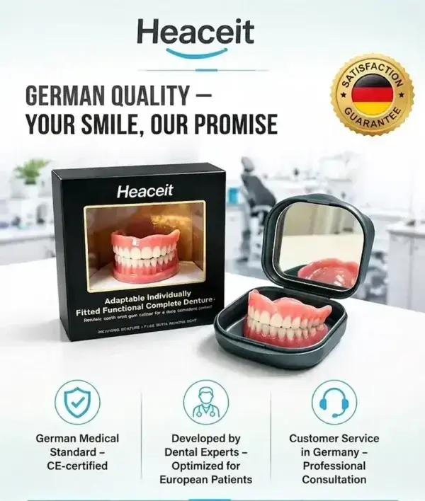 Heaceit Adaptable Individually Fitted Functional Complete Denture