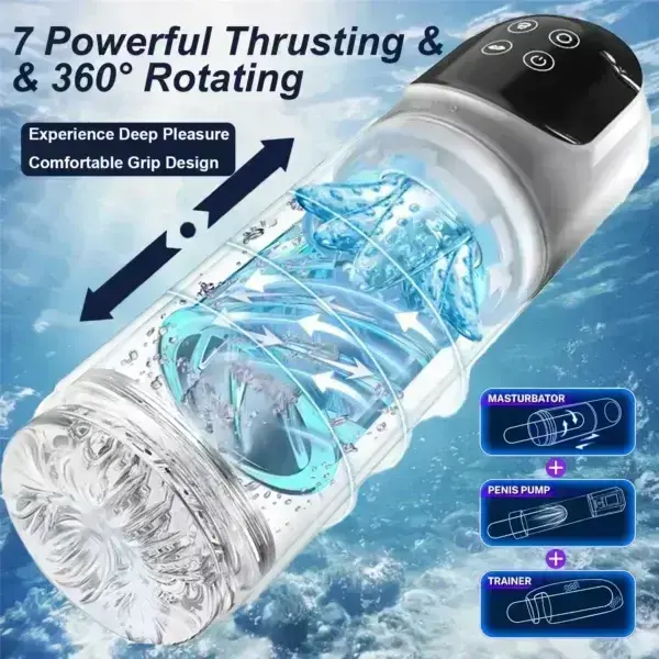 THRUSTIX™ PRO Smart LCD 9in1 Automatic Performance Trainer